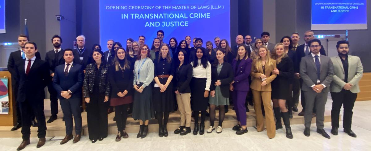 Opening ceremony of the 2022-23 edition of the Master of Laws (LL.M.) in transnational crime and justice