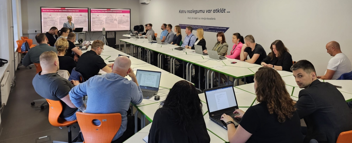 UNICRI delivers regional training in Riga to law enforcement from Latvia and Estonia on the use of AI and related technologies in combatting child sexual exploitation and abuse