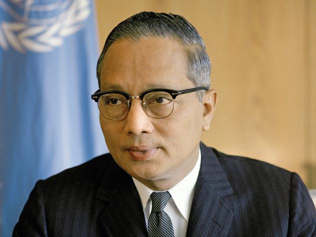 UN Secretary-General U Thant; @UN Photo/Yutaka Nagata