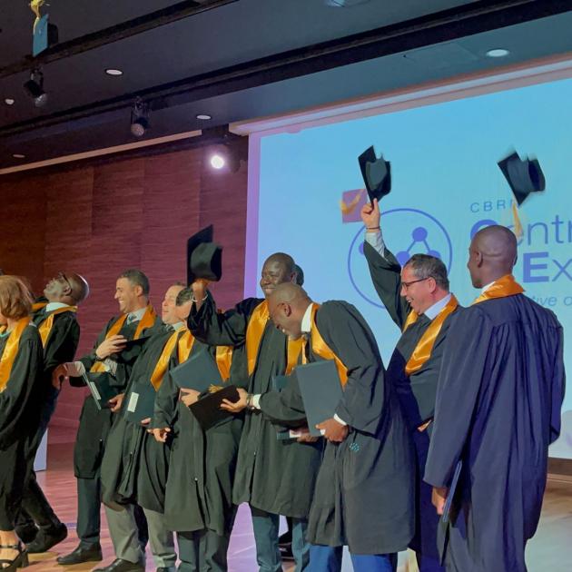 Cérémonie de remise des diplômes à la 1ère promotion du Mastère spécialisé « Gestion des risques et menaces Nucléaire, Radiologique, Biologique, Chimique, Explosif (NRBCE) mention Afrique »