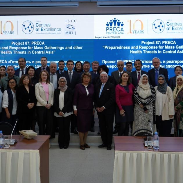 PRECA Regional Working Groups convened in Almaty for collaborative discussions on project accomplishments and the planning of upcoming major events