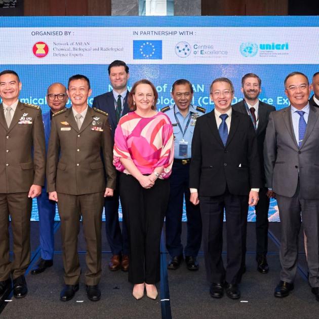 Participants at the workshop in Singapore. Photo credit: DSO National Laboratories. 