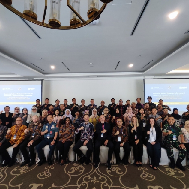 Strengthening Indonesia&#039;s national strategies to combat chemical terrorism: policy recommendations and CBRN planning and response toolkit